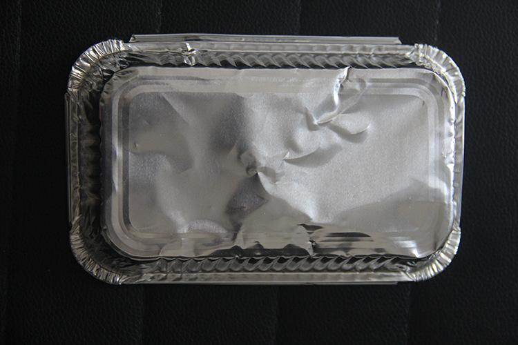 一次性饭盒锡纸盒烧烤铝箔餐盒环保打包盒长方形外卖快餐盒定制