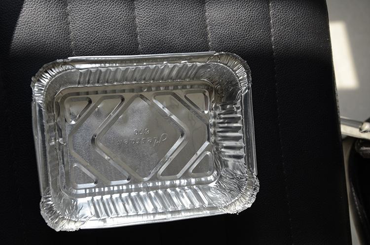 一次性饭盒锡纸盒烧烤铝箔餐盒环保打包盒长方形外卖快餐盒定制